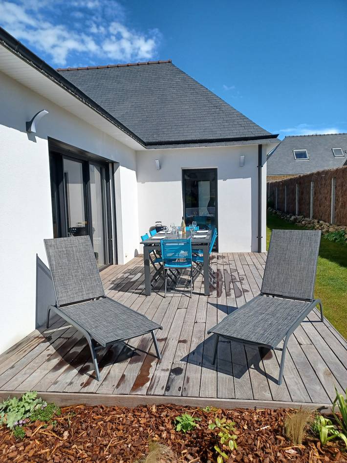Location de vacances pour 6 personnes, avec jardin et terrasse dans Plage Du Petit Rohu Saint Pierre Quiberon - 3
