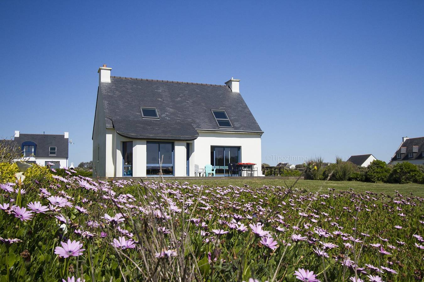 Tipoz'Immo – Les Coquillages, vue sur mer, entièrement équipée in Plozévet, Côte de Cornouaille