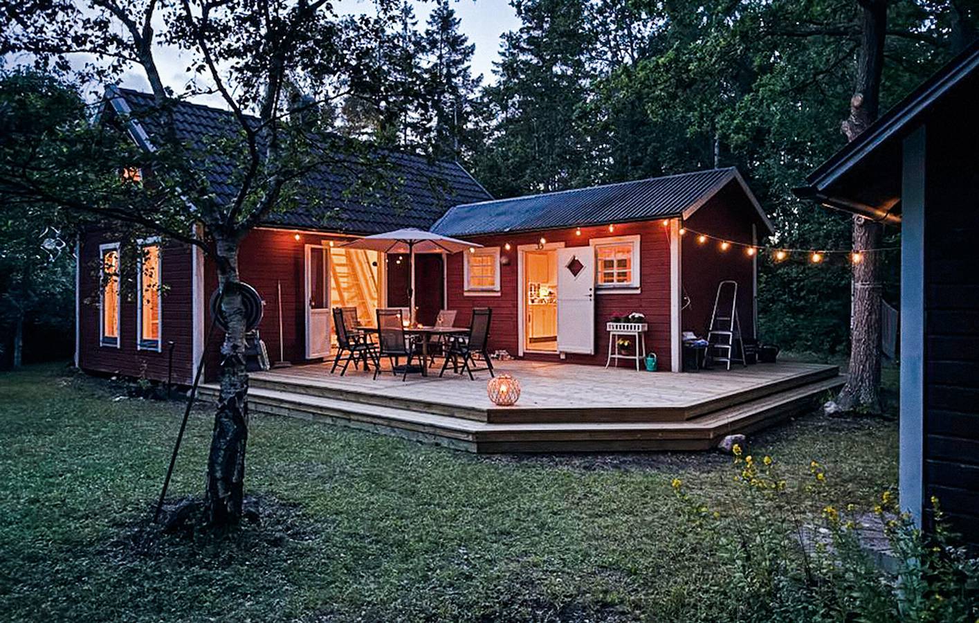 Ferienhaus für 6 Personen mit Ausblick in Tofta, Gotland