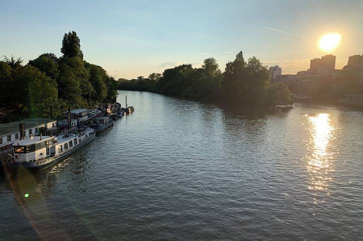 Houseboat for 5 people, with pets in London