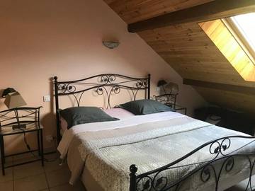 Cottage pour 6 personnes, avec jardin et vue à Le Glaizil