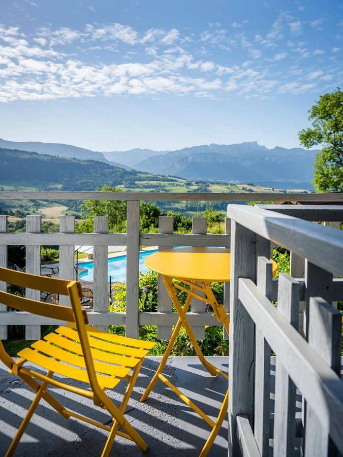 Chambre d’hôte pour 2 personnes, avec jardin ainsi que piscine et vue en Savoie - 4