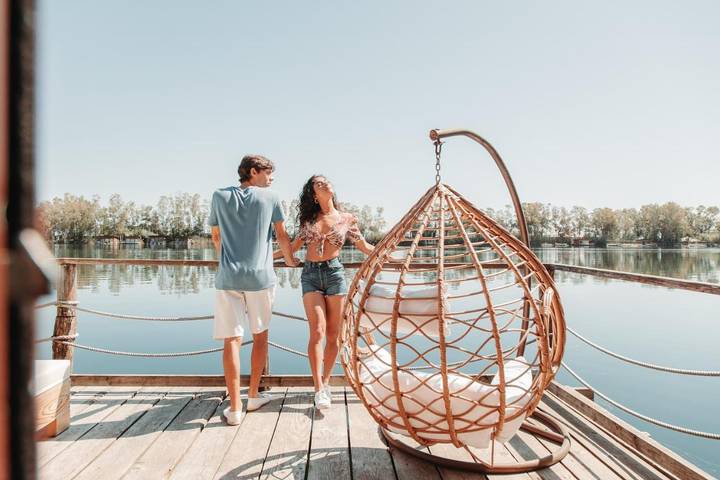 Bungalow für 2 Personen, mit Whirlpool und Sauna sowie Garten und Pool in Kampanien - 4