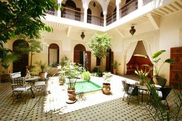 Riad pour 2 personnes, avec terrasse et vue dans Ajarif
