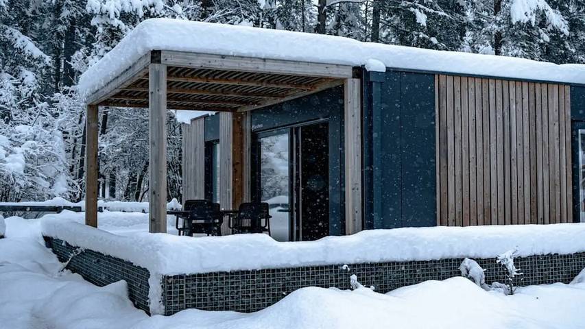 Ferienhaus für 4 Personen, mit Terrasse
