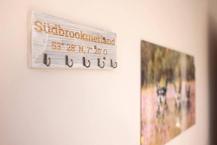 Hel lejlighed, Apartment 'Großes Mehr' with Wi-Fi in Wiegboldsbur, Südbrookmerland