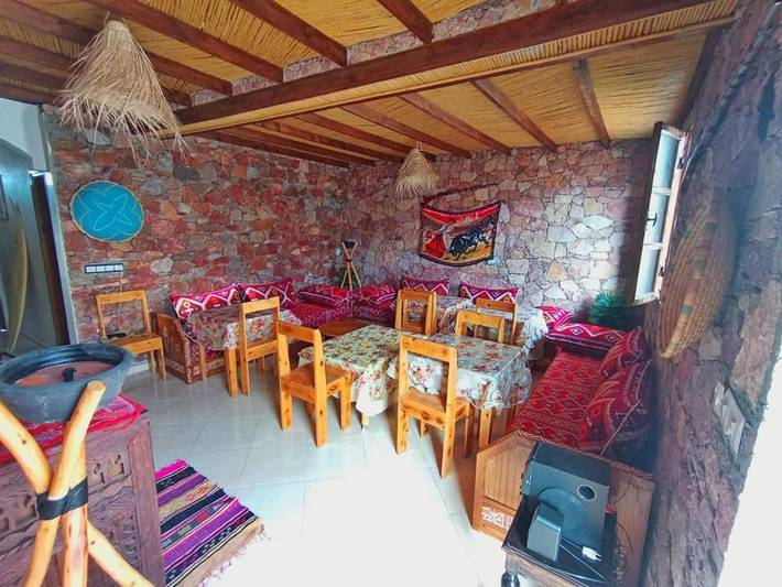 Maison d’hôte pour 2 personnes, avec piscine et terrasse, animaux acceptés dans Mirhleft