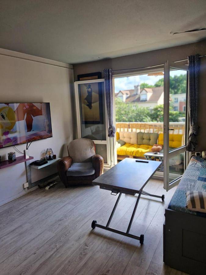 Appartement de vacances pour 4 personnes, avec Balcon ainsi que Terrasse et Vue à Arcueil