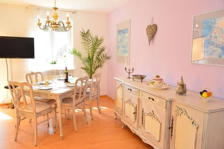 Ferienwohnung für 4 Personen, mit Balkon und Ausblick