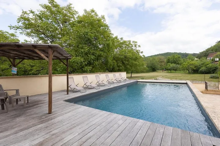 Casa de vacaciones para 9 personas, con jardín además de piscina y vistas, Familias con niños - 1