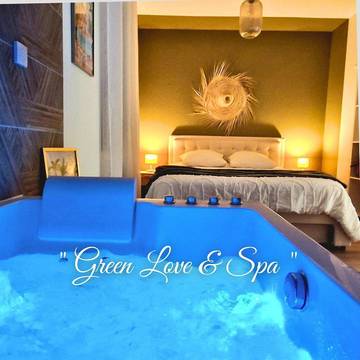 Cottage pour 4 personnes, avec jardin et jacuzzi à Saint-Laurent-Médoc
