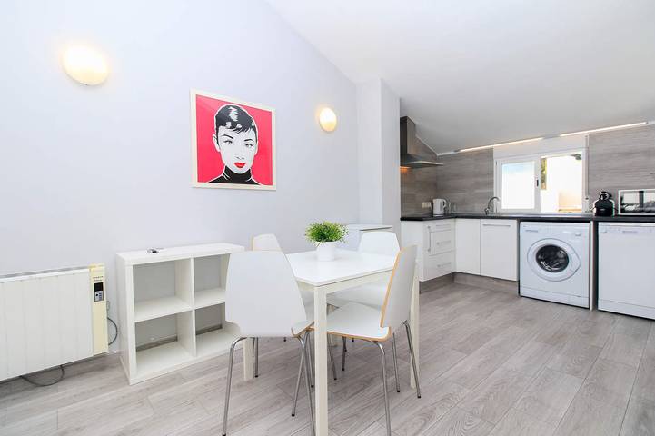 Loft voor 2 personen, met terras in Valencia