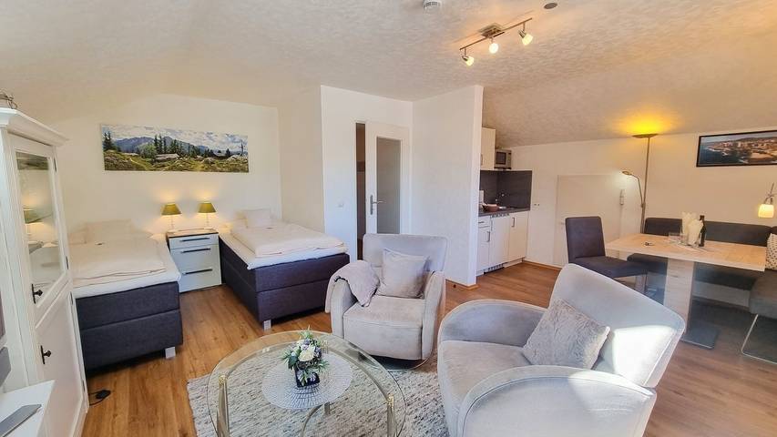 Hütte für 2 Personen, mit Ausblick und Balkon im Karwendel - 3