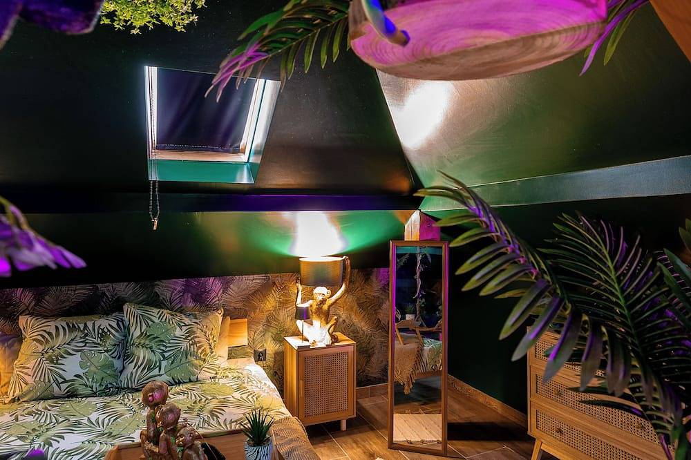 Entire apartment, Dynasty Jungle Home Spa Jacuzzi in Holtzheim, Strasbourg region