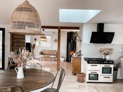 Maison de vacances pour 8 personnes, avec vue et jardin