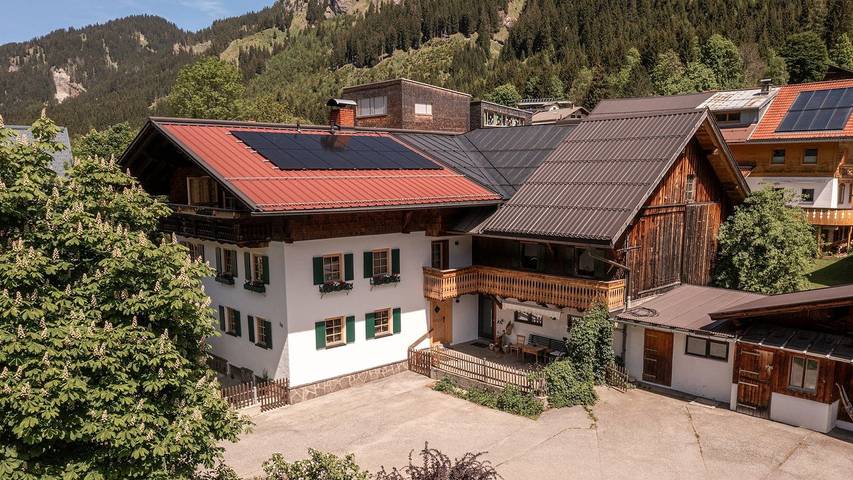 Vakantiewoning voor 2 personen, met tuin in Nesselwängle