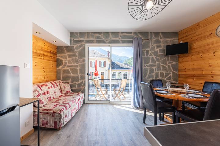 Appartement de vacances pour 4 personnes, avec balcon