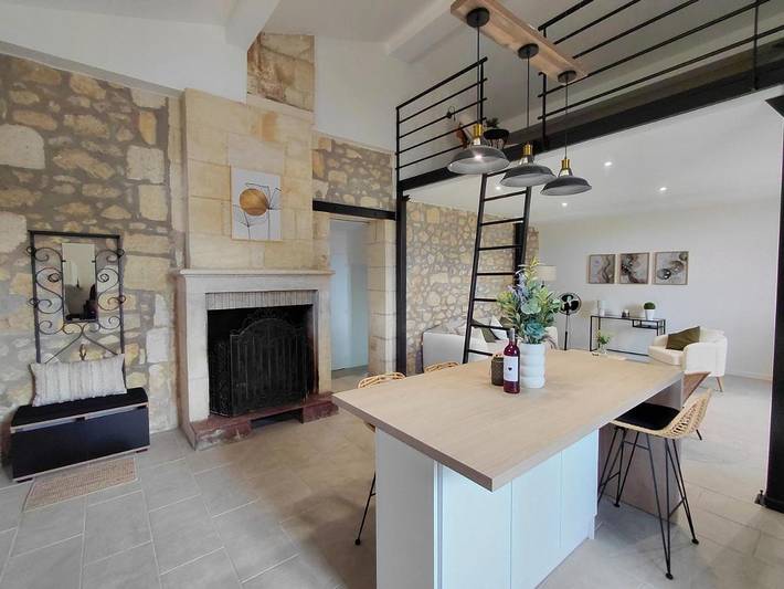 Maison de vacances pour 4 personnes, avec Jardin