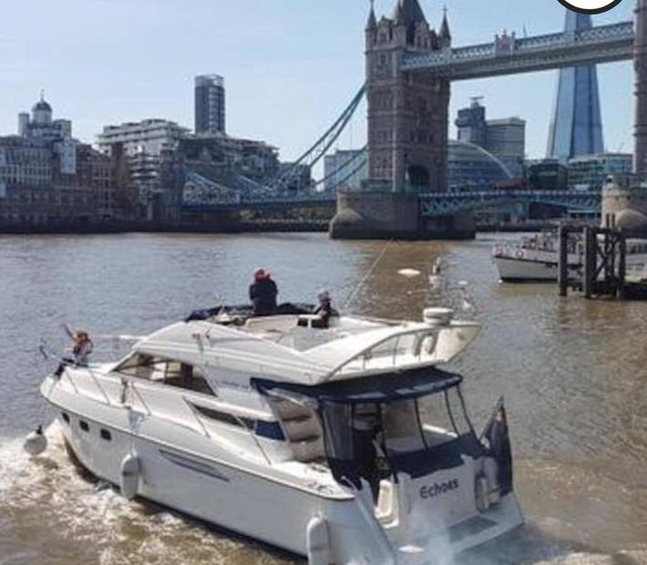 Boot für 6 Personen, mit Terrasse und Ausblick in London