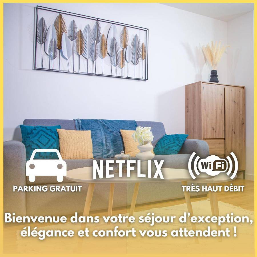 Appartement entier, Le Beverley Studio - Centre-ville - Fibre - Netflix in Blain (homonymie), Région de Châteaubriant