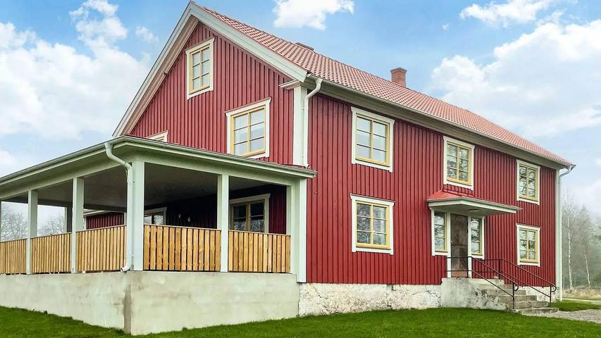 Ferienhaus für 15 Personen, mit Garten