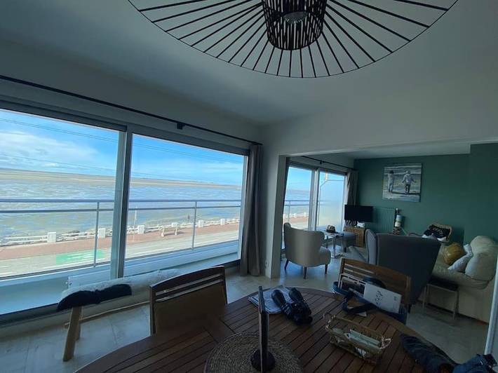 Location de vacances pour 2 personnes, avec terrasse et vue au Le Crotoy