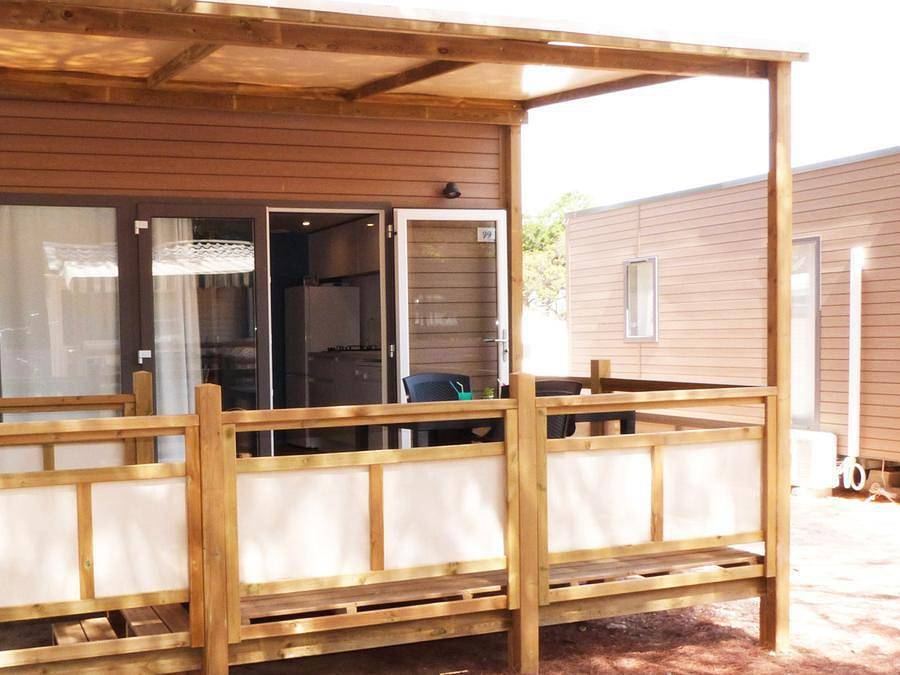 Camping Tikayan le Méditerranée - Casa mobile 2 persone - Tennessy. Comfort in Hyeres, Parco nazionale di Port-Cros