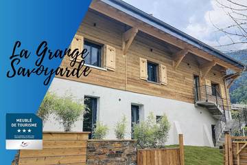 Gîte pour 4 personnes, avec terrasse ainsi que jardin et jacuzzi, animaux acceptés à Lathuile
