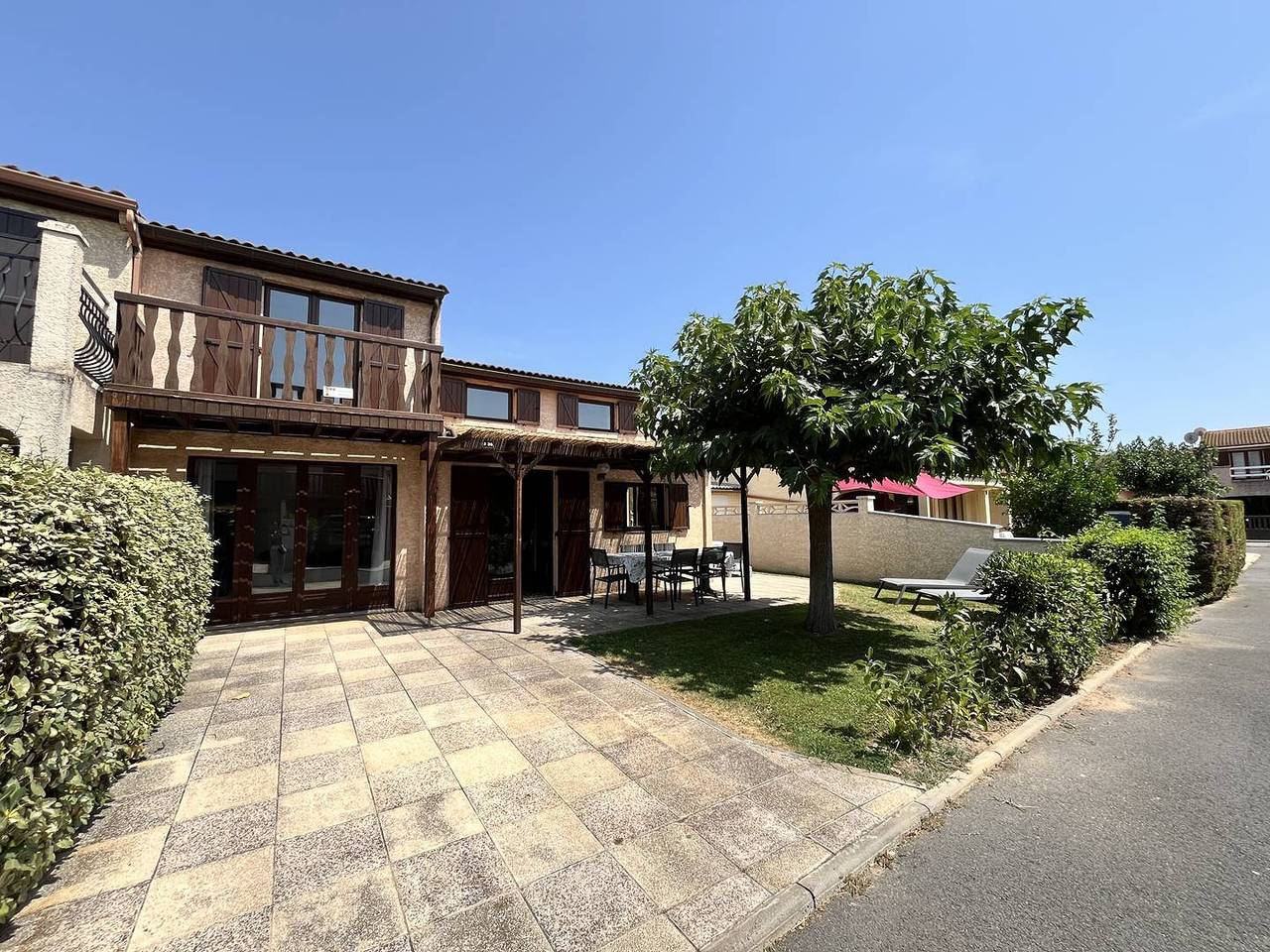 Appartement de vacances entier, Spacieuse Maison d'angle dans domaine des Tamaris, 5 pièces 7 couchages. Wifi,  à Portiragnes Plage in Portiragnes Plage, Portiragnes