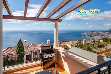 Cottage pour 6 personnes, avec vue et balcon à São Gonçalo