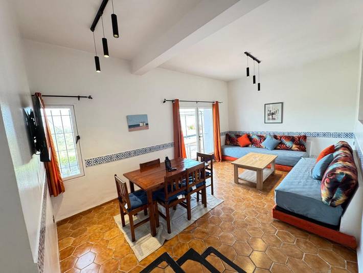 Appartement de vacances pour 8 personnes, avec jardin et vue