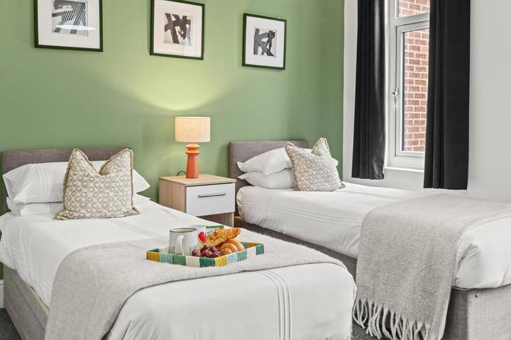 Appartement de vacances pour 4 personnes, avec jardin