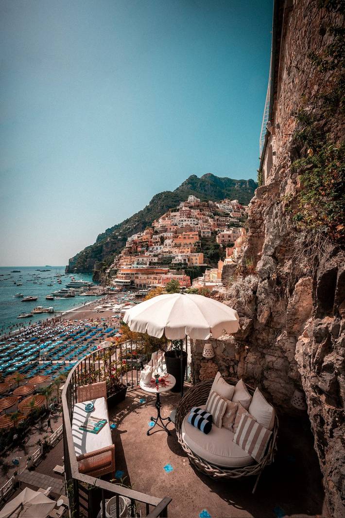 Villa für 8 Personen, mit Balkon/Terrasse und Meerblick sowie Ausblick, mit Haustier in Positano - 2