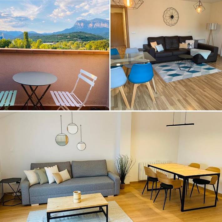 Apartamento de vacaciones para 4 personas, con vistas y balcón, Familias con niños - 1