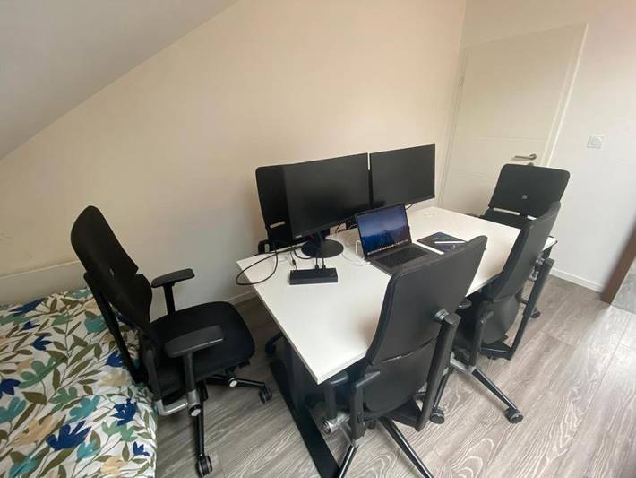 Appartement de vacances pour 3 personnes, avec Jardin et Vue