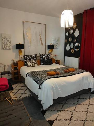 Chambre d’hôte pour 4 personnes, avec jardin à Guingamp