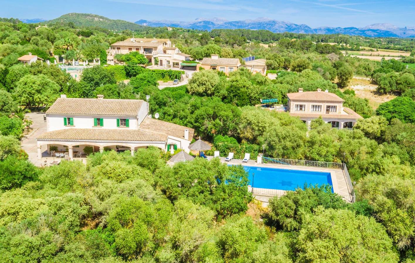 Paraíso junto a la piscina con aire acondicionado y WiFi - A 200 m del restaurante in Petra, Interior de Mallorca