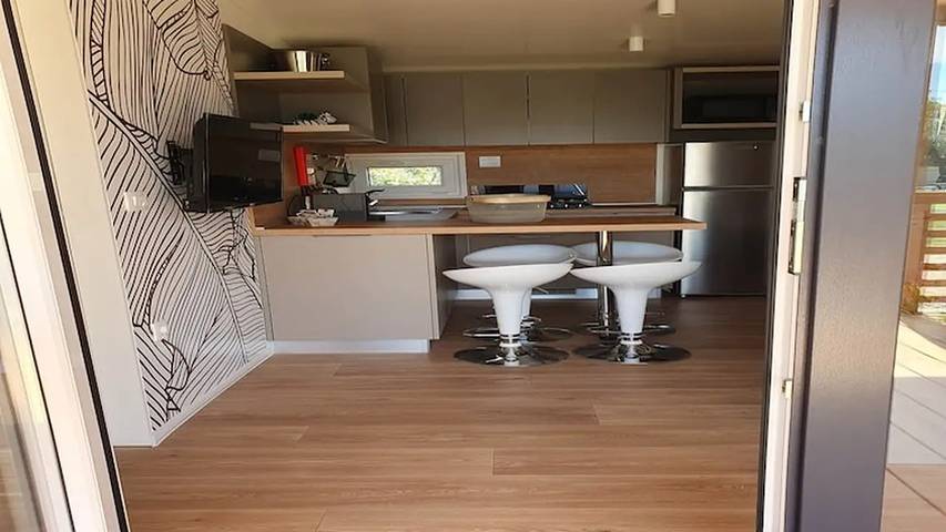 Camping car pour 6 personnes, avec terrasse et piscine à Medulin - 4