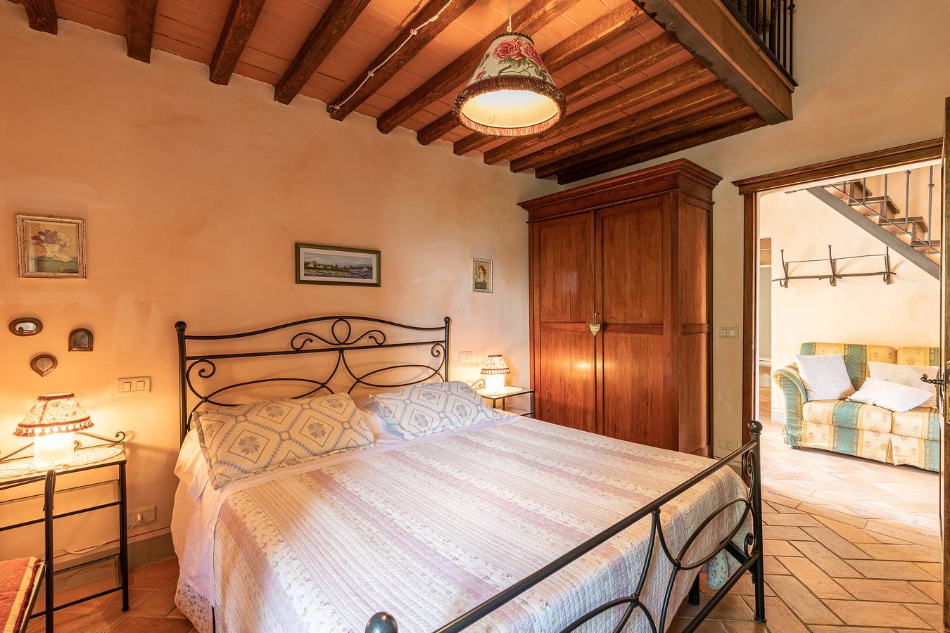 Agriturismo 'Borgo Dolci Colline Spa Granaio' con piscina in comune, terrazza privata e Wi-Fi in Castiglion Fiorentino, Provincia di Arezzo