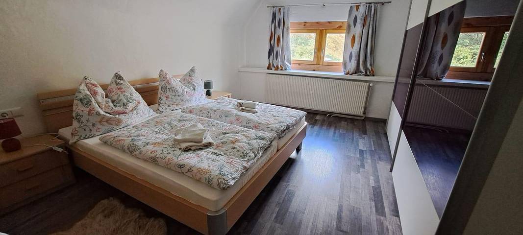 Ferienhaus für 4 Personen, mit Garten