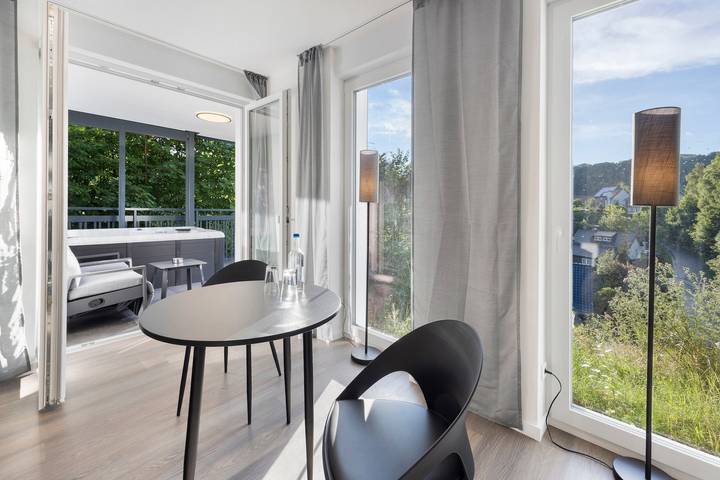Ferienwohnung für 2 Personen, mit Balkon und Whirlpool sowie Sauna im Teutoburger Wald - 4
