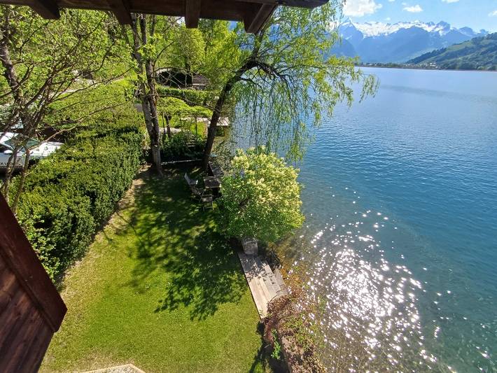 Ferienwohnung für 4 Personen, mit Seeblick und Balkon sowie Garten in Zell am See - 4