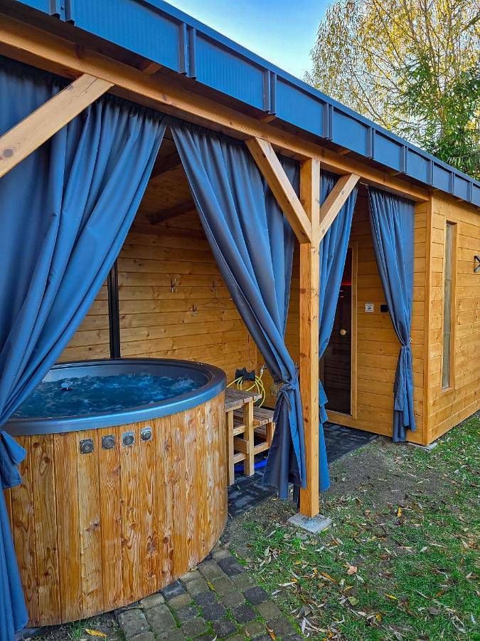 Ferienhaus für 2 Personen, mit Pool und Seeblick sowie Ausblick und Garten in Polen - 4