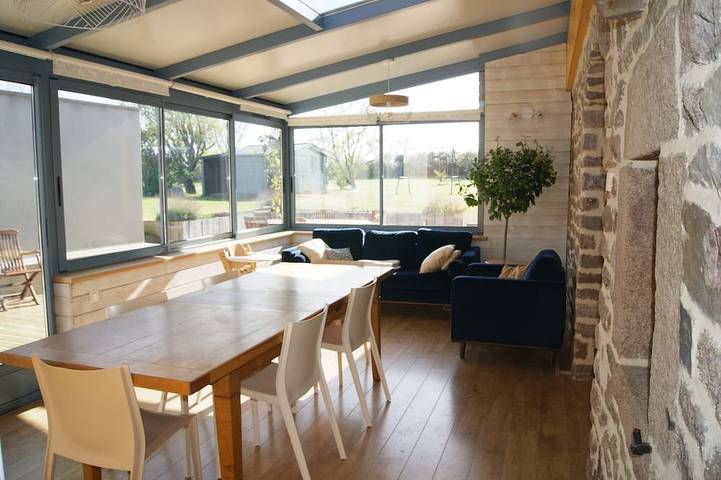 Maison de vacances pour 5 personnes, avec terrasse et jardin, animaux acceptés