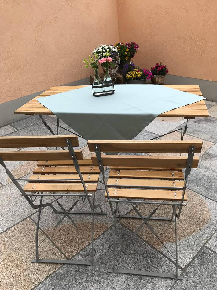 Ferienwohnung für 2 Personen, mit Terrasse und Balkon/Terrasse, kinderfreundlich in Grabenstätt - 2