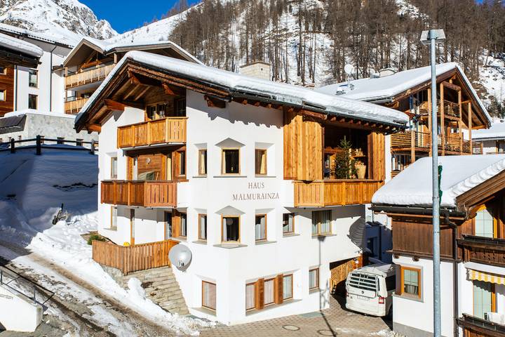 Ferienwohnung für 2 Personen, mit Balkon in Samnaun
