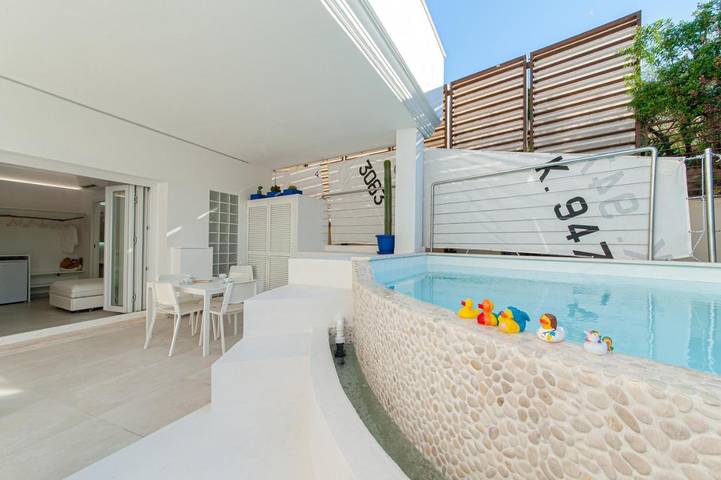 Maison d’hôte pour 2 personnes, avec Balcon et Jacuzzi