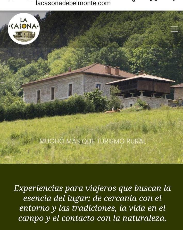 Casa de familia para 2 personas, con Terraza además de Jardín y Vistas en Belmonte de Miranda