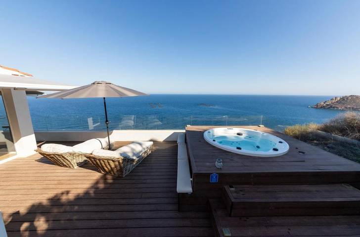 Location de vacances pour 5 personnes, avec Jacuzzi et Terrasse ainsi que Jardin et Vue à Águilas - 2