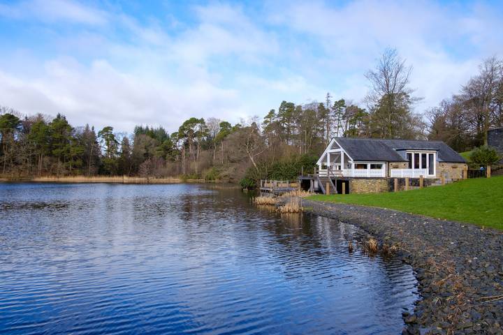 Lilymere Boat House in Yorkshire Dales National Park